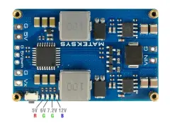 MatekSys PM12S-4A Power Module – 3S-12S Çift BEC Güç Modülü