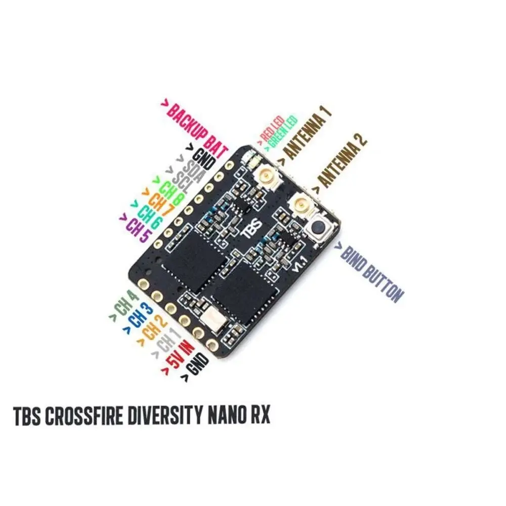 TBS Crossfire Diversity Nano RX – Long Range FPV Alıcı