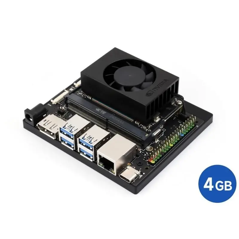Waveshare Jetson Orin Nano 4GB AI Geliştirme Kartı – 128GB NVMe